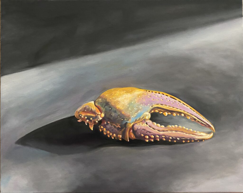 Gauntlet Down - Oil on canvas - 16" x 20"