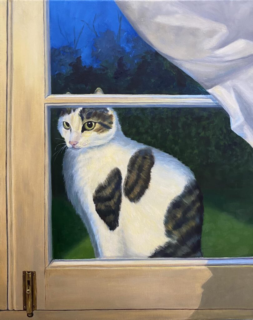 Seat at the Table - Oil on canvas - 16" x 20"