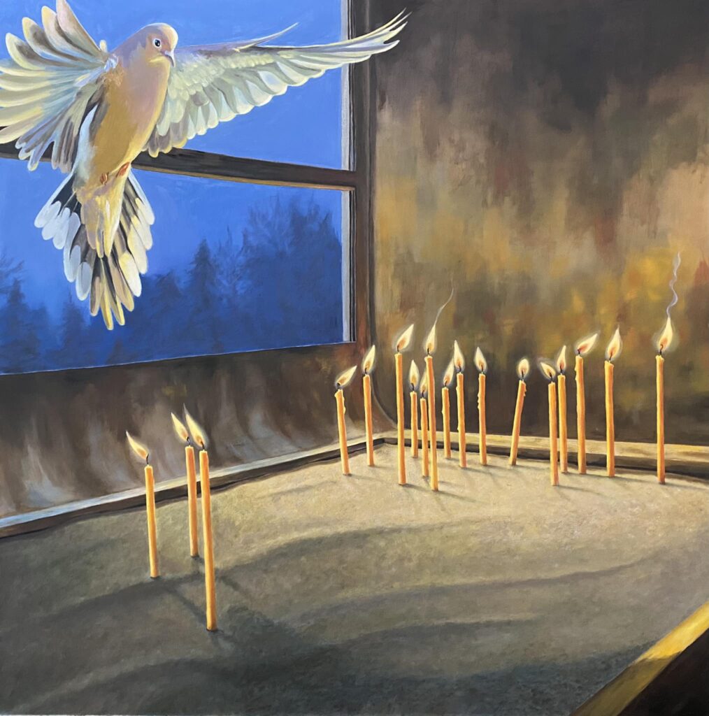 The Promise - Oil on Masonite - 24" x 24"