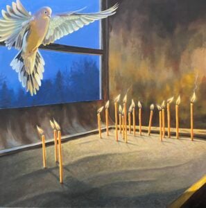 The Promise - Oil on Masonite - 24" x 24"